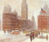 Fifth Avenue At Madison Square by Guy Carleton Wiggins
